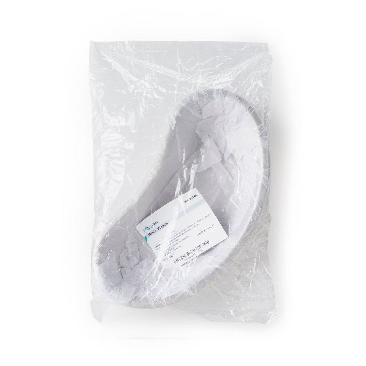 McKesson Reusable Stainless Steel Emesis Basin, 20 oz - 43-1-017-Single - LL Medico