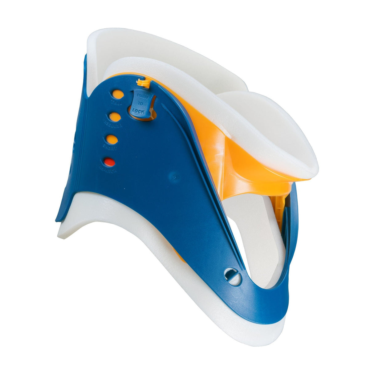 McKesson Rigid Cervical Collar One-Piece Trachea Opening, One Size Fits Most - 16-980010-Bag - LL Medico