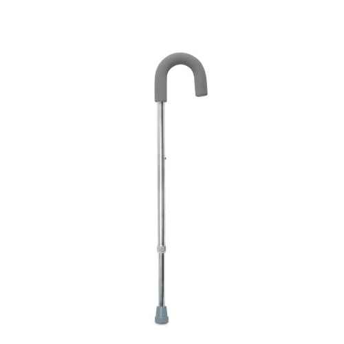 McKesson Round Handle Cane, Aluminum, 30 to 39 Inch Height - 146-RTL10342 - LL Medico