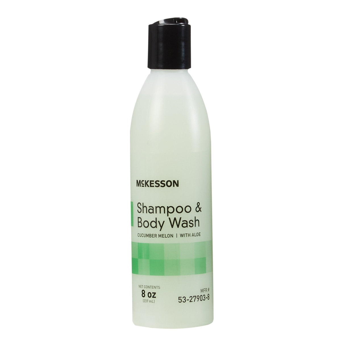 McKesson Shampoo and Body Wash, Cucumber Melon Scent, 8 oz. Squeeze Bottle - 53-27903-8-Single - LL Medico