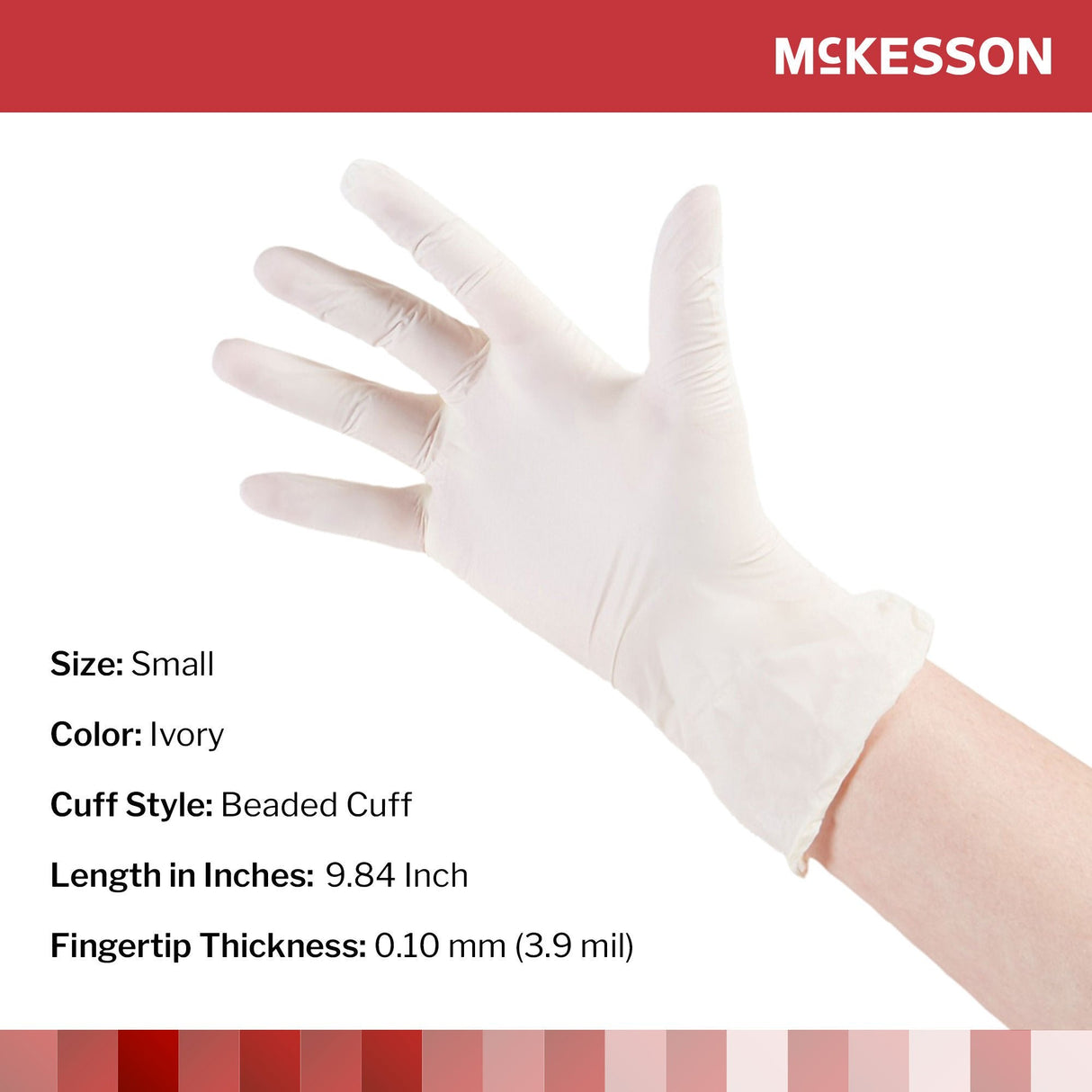 McKesson Stretch Vinyl Exam Glove - 14-814-Box - LL Medico