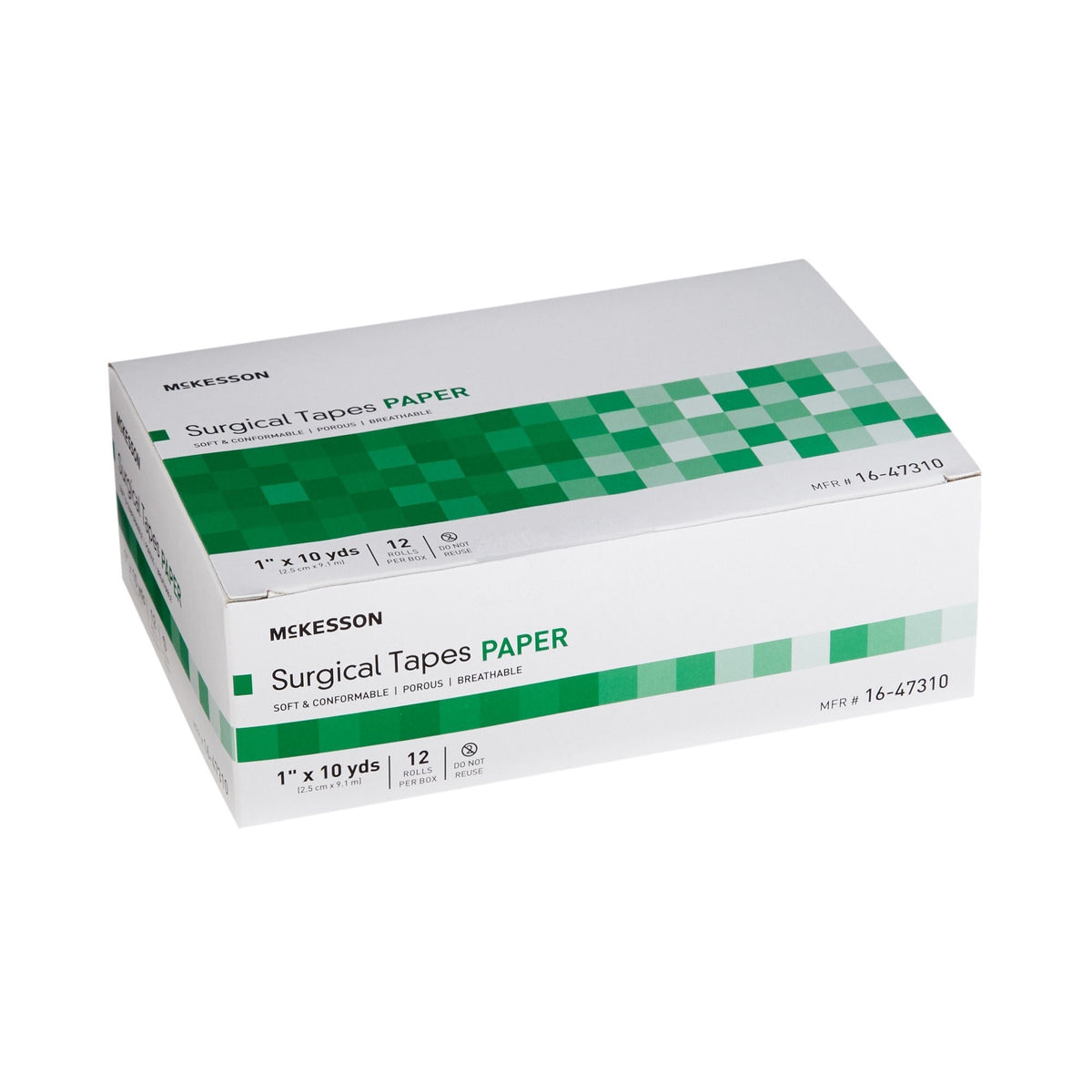 McKesson Surgical Tape Paper, Non-Sterile, 1" x 10 Yard - 16-47310-Box - LL Medico