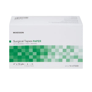 McKesson Surgical Tape Paper, Non-Sterile, 2" x 10 Yard - 16-47320-Box - LL Medico