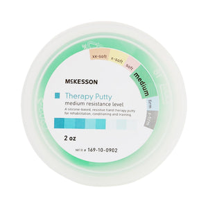McKesson Therapy Putty, Green, Medium, 2 oz - 169-10-0902-Single - LL Medico