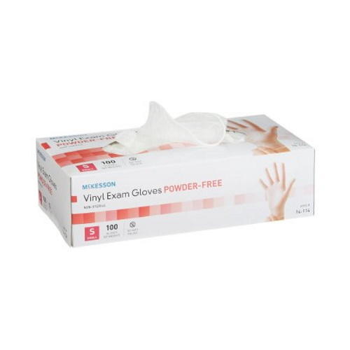 McKesson Vinyl Exam Gloves, Clear - 14-112-Box - LL Medico