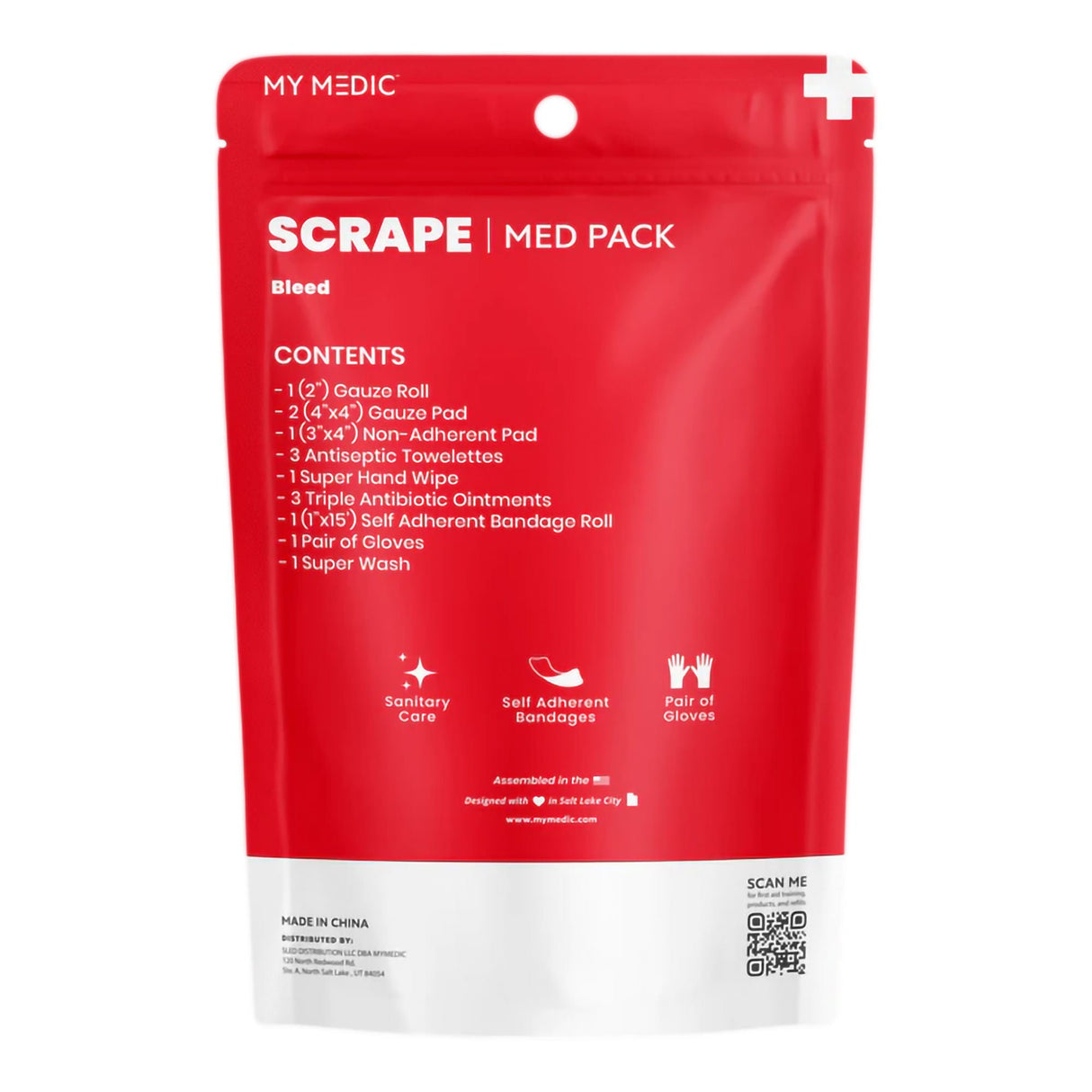 Med Packs Scrape First Aid Medical Pack