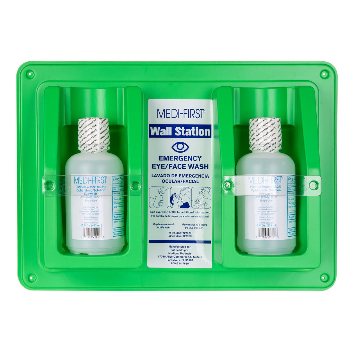 Medi-First Eye/Face Wash, 16-ounce squeeze bottle