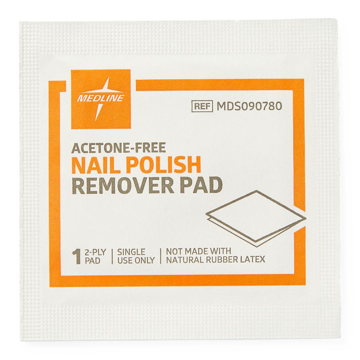Medline Nail Polish Remover - MDS090780-Box - LL Medico