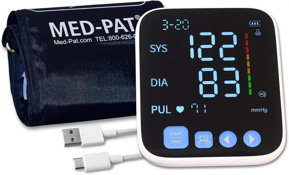 Med-Pat BP-S Automatic Upper Arm Blood Pressure Monitor