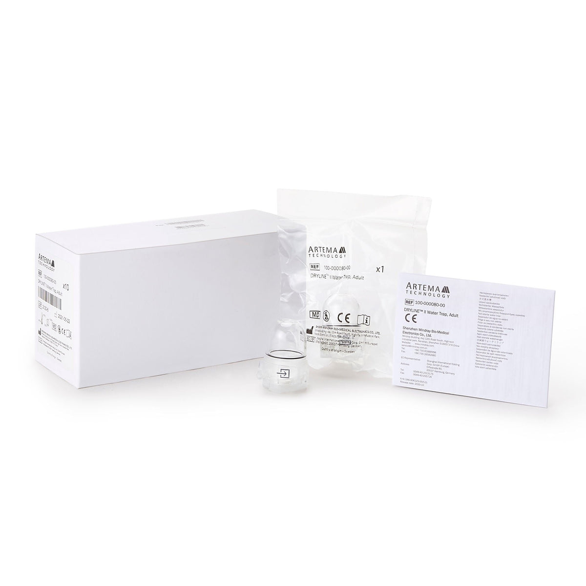 Mindray Multi-Gas Water Trap Dryline II, 10 Count - 115-058733-00-Box - LL Medico