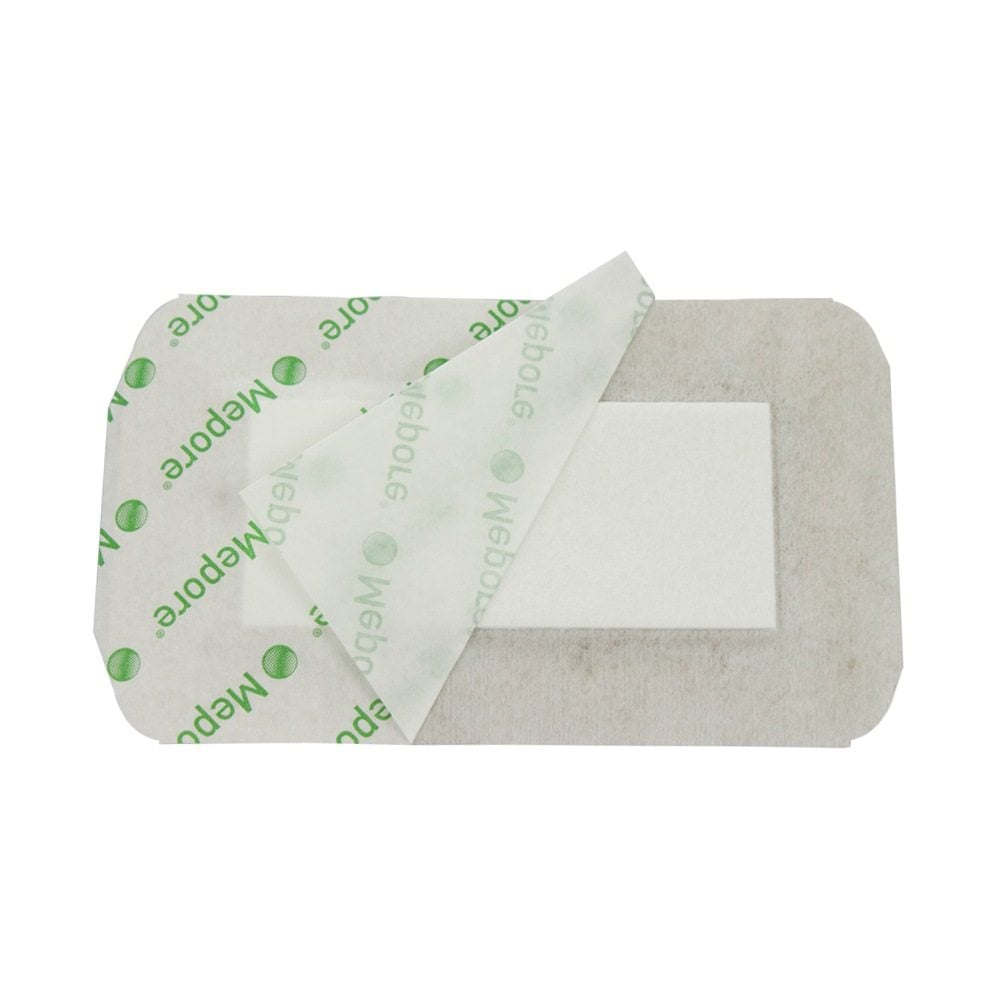 Molnlycke Mepore Pro Island Dressing, Adhesive, Rectangle Sterile Film Backing