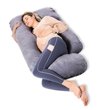 Momcozy Nursing Pillow, U-Shaped, Gray - PP101-GR00NB-A-Single - LL Medico