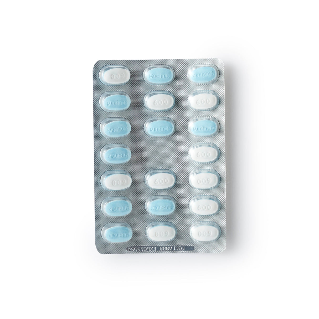 Mucinex 12 - Hour Guaifenesin Extended - Release Bi - Layer Tablets - 63824000832 - LL Medico