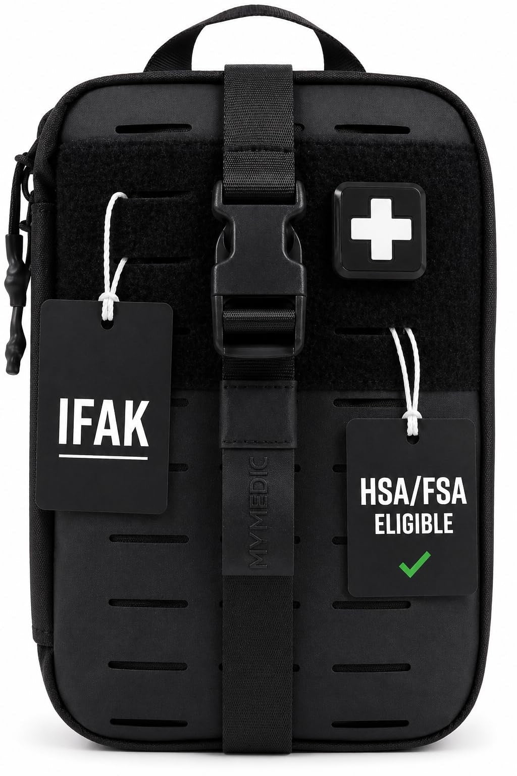My Medic MyFAK Standard First Aid Kit, Black - MM-KIT-U-MED-BLK-STN-V2-Single - LL Medico