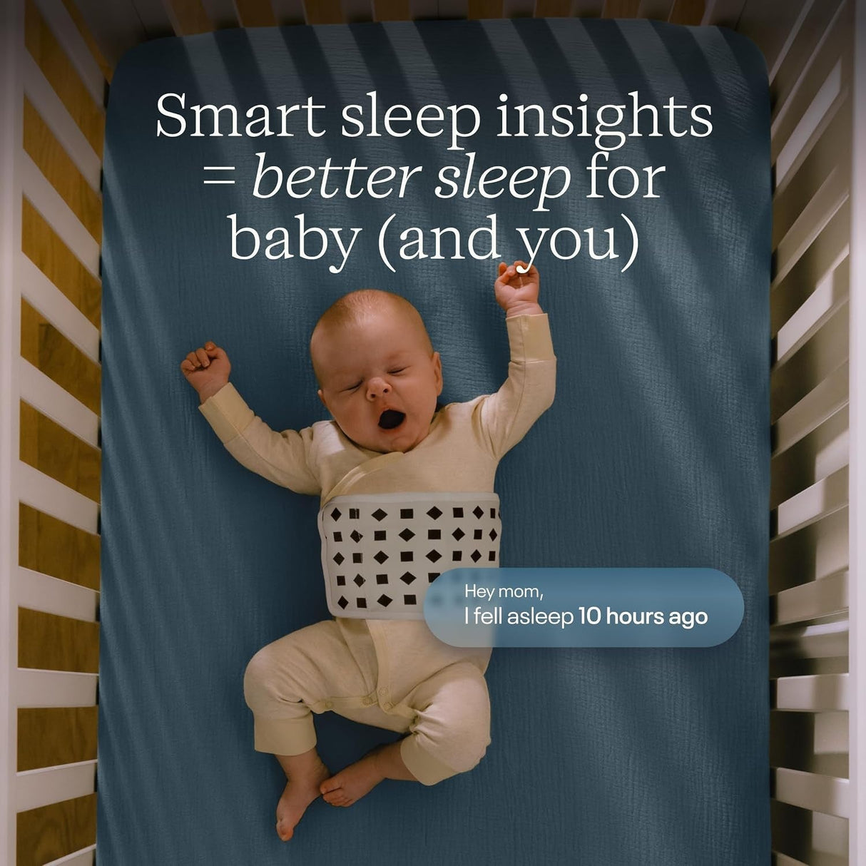 Nanit Pro Smart Baby Monitor & Floor Stand, 1080p HD Video - N303NW-Single - LL Medico