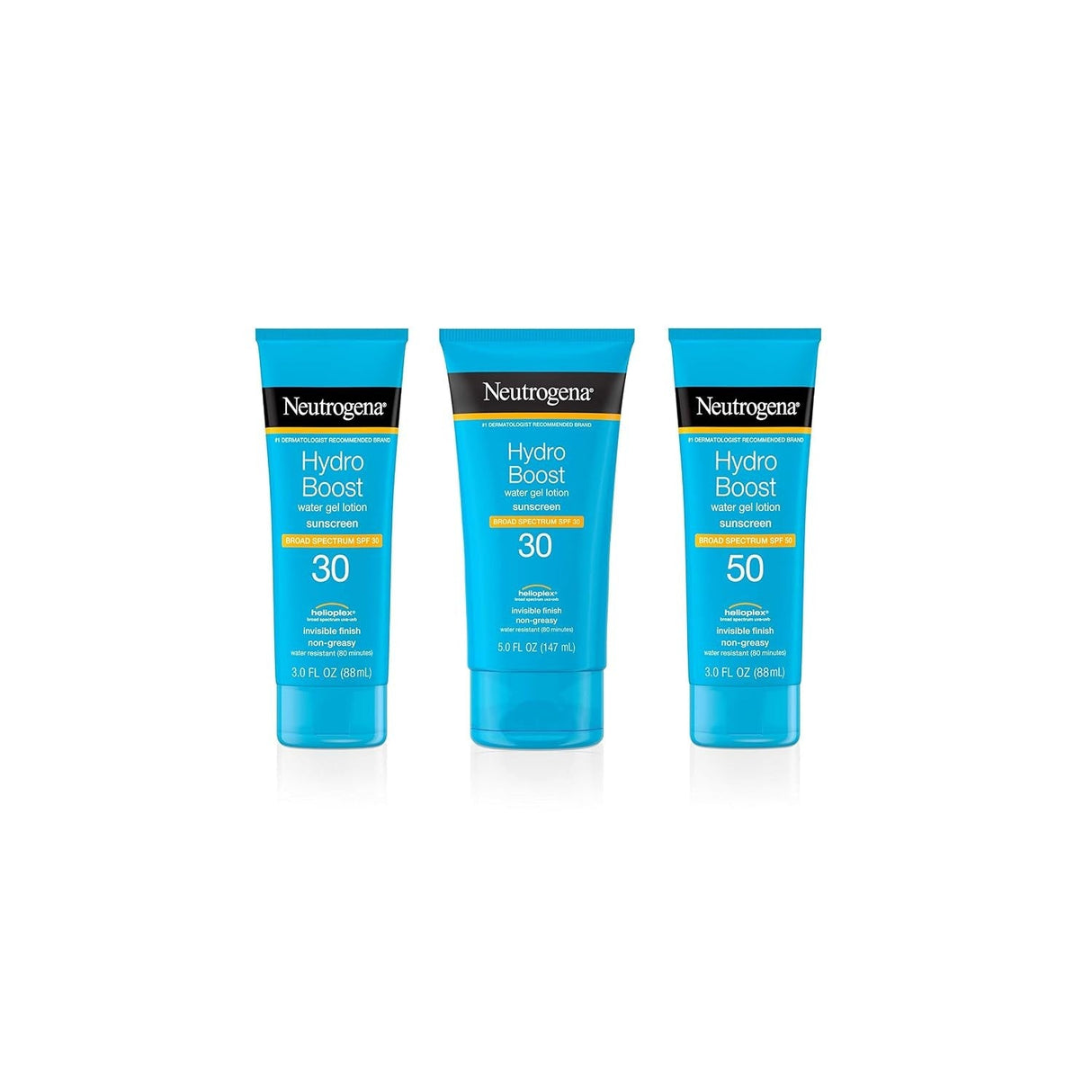 Neutrogena Hydro Boost Water Gel Lotion Sunscreen SPF 50, 3 fl oz - 69968031503-Single - LL Medico