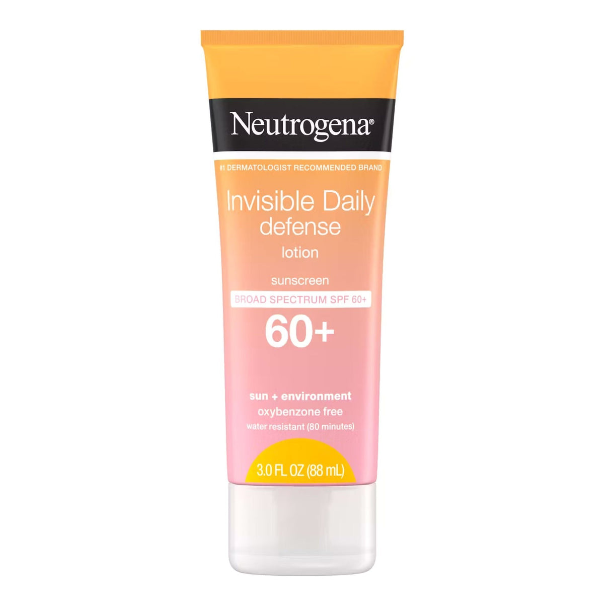 Neutrogena Invisible Daily Defense Sunscreen Lotion SPF 60+, 3-ounce Tube - 69968066103-Single - LL Medico