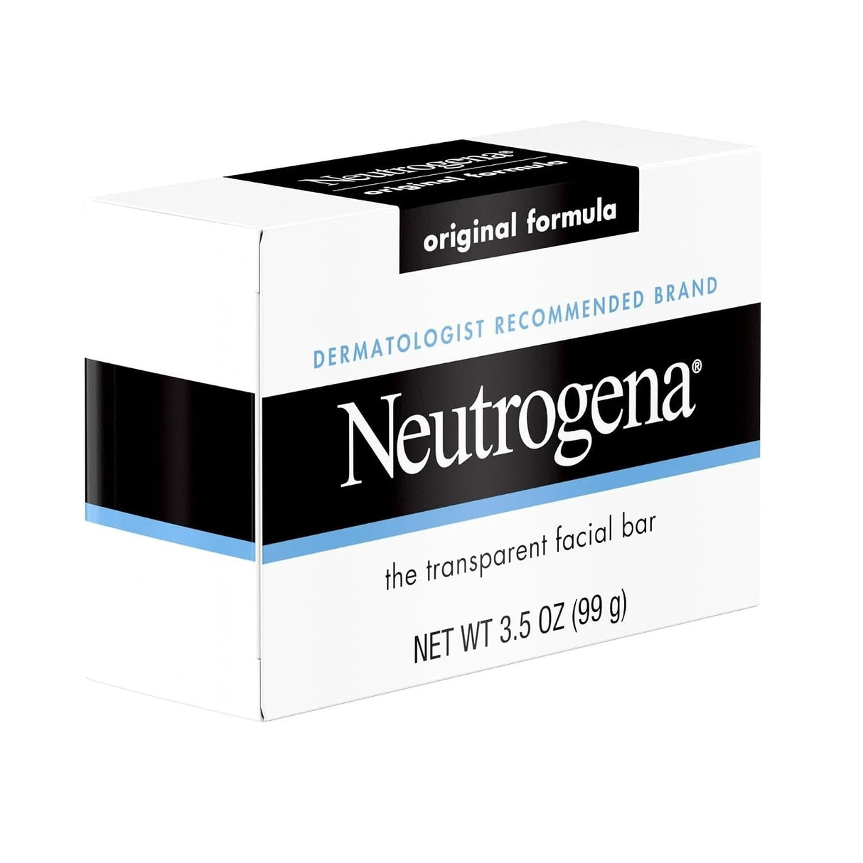 Neutrogena Original Formula Transparent Facial Bar, Unscented, 3.5 oz - 70501001350-Single - LL Medico