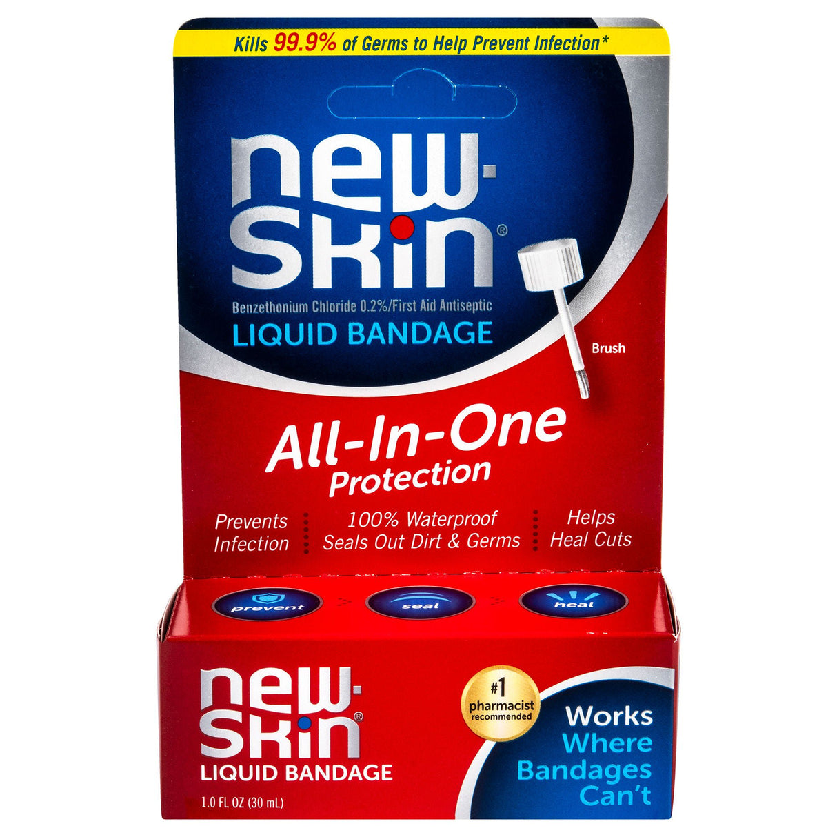 New-Skin Liquid Bandage, 30-mL bottle