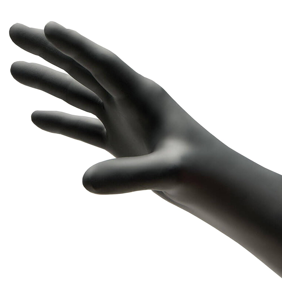 NitriDerm Ultra Black Nitrile Exam Gloves, Powder-Free - 187100-Box - LL Medico