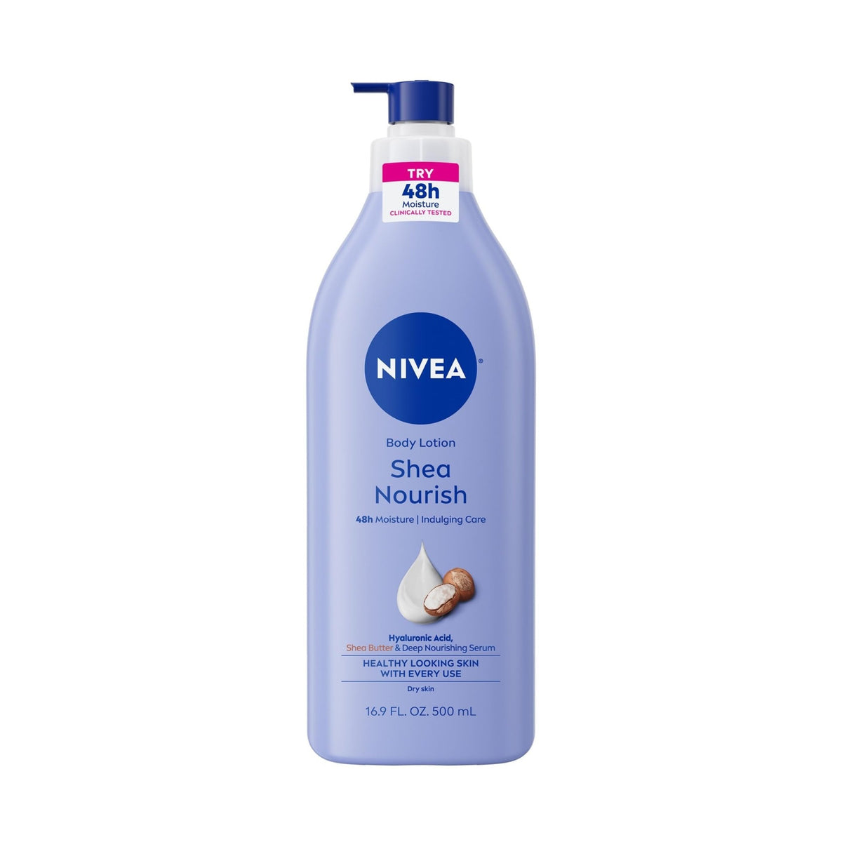 Nivea Shea Nourish Body Lotion, 16.9 fl oz - 07214001243-Single - LL Medico