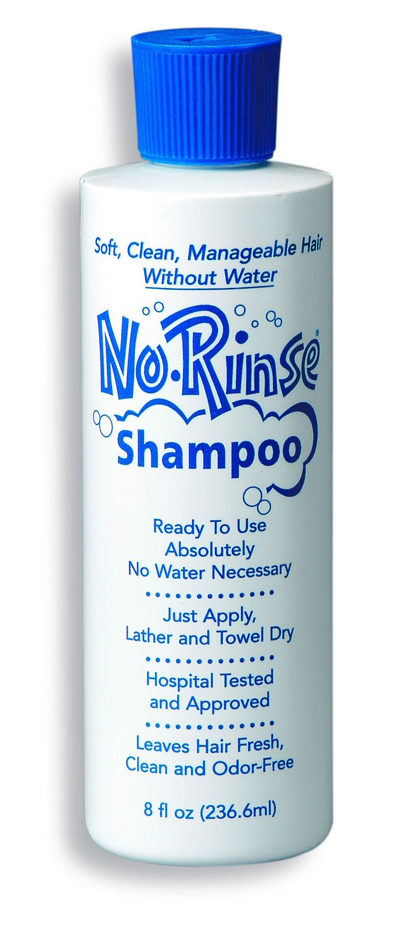 No Rinse No-Rinse Rinse-Free Shampoo, 8 oz. Bottle - 07524400100-Single - LL Medico