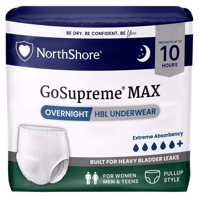 NorthShore GoSupreme Max 10-Hour Overnight Pull-On Underwear