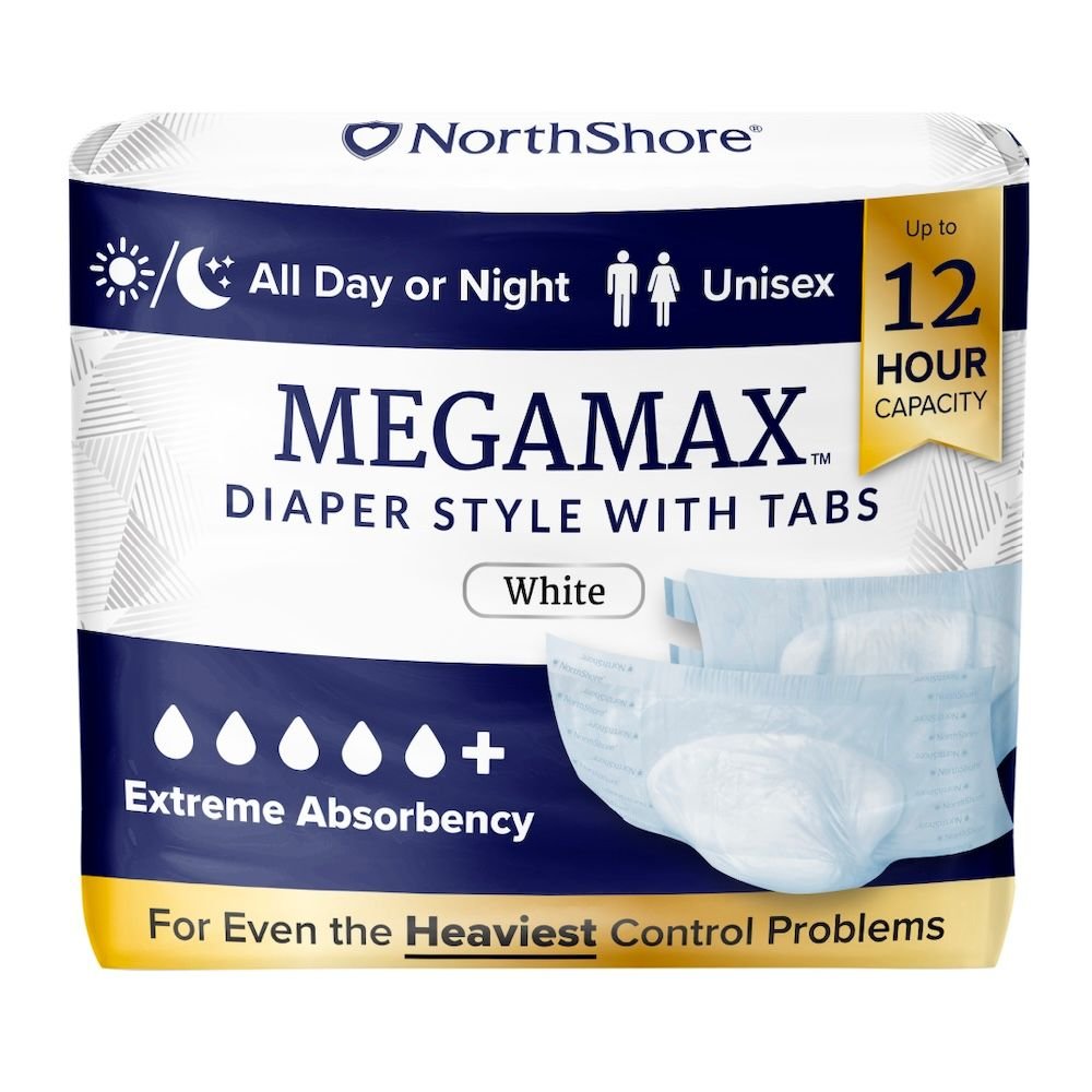 NorthShore MEGAMAX Adult Diapers - NS1268T-Trial - LL Medico