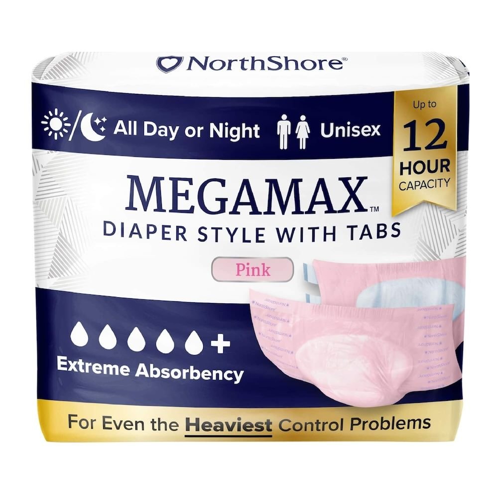 NorthShore MEGAMAX Adult Diapers - NS1601T-Trial - LL Medico