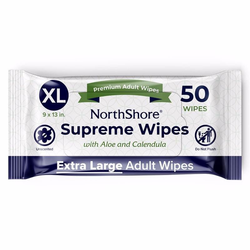 NorthShore Supreme Quilted Cleansing Wipes - NS1950-Pack - LL Medico