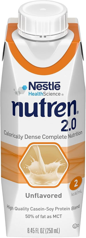 Nutren 2.0 Tube Feeding Formula, Unflavored, 250 mL Carton - 00798716162302-Single - LL Medico