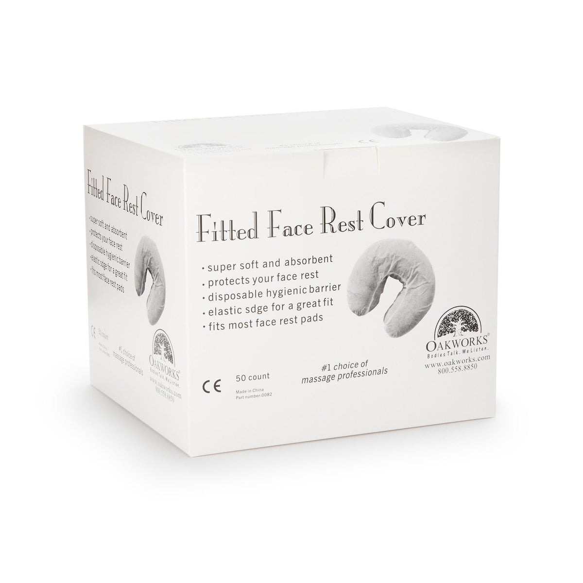 OakWorks Face Rest Cover, Face Rest Pads - 52067-Box - LL Medico