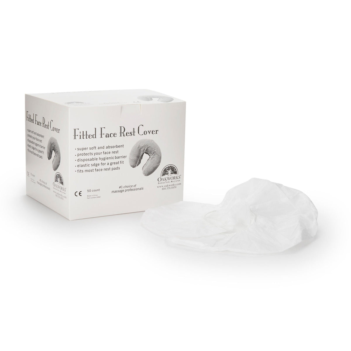 OakWorks Face Rest Cover, Face Rest Pads - 52067-Box - LL Medico