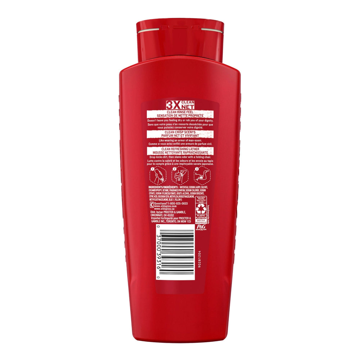 Old Spice High Endurance Body Wash Pure Sport - 03700039316-Single - LL Medico
