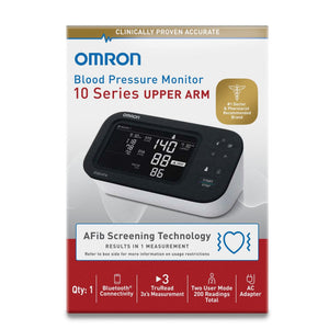 Omron 10 Series Upper Arm Blood Pressure Monitor, Adult Cuff - BP7465-Single - LL Medico