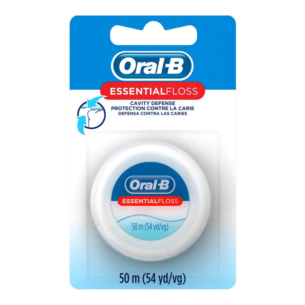 Oral-B Essential Floss Cavity Defense Dental Floss, 54 Yards - 00041082576-Single - LL Medico
