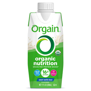 Orgain Organic Nutritional Shake, 11 oz Carton - 00851770003292-4 - LL Medico