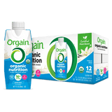 Orgain Organic Vegan Plant Based Nutritional Shake, Vanilla, CS/12