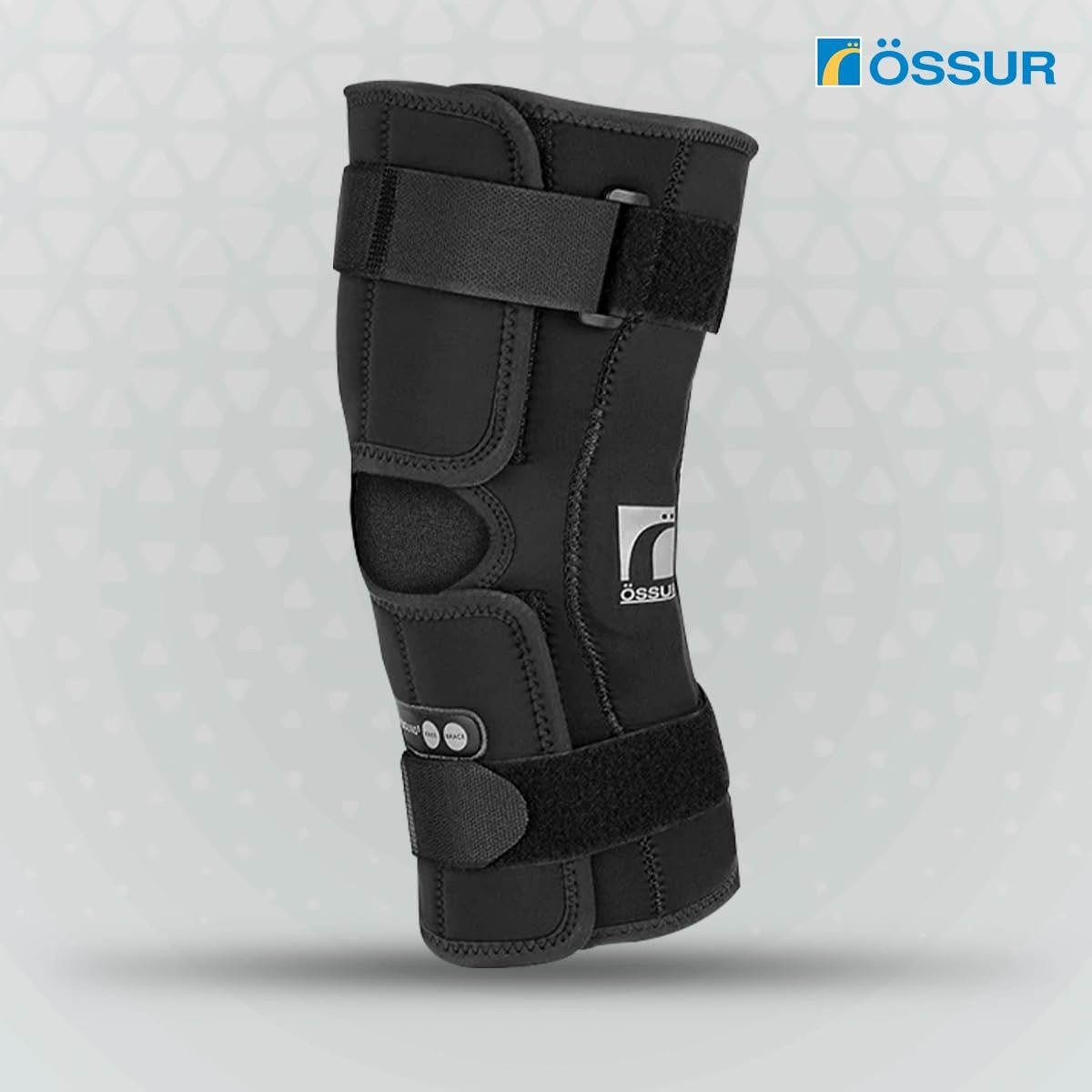 Ossur Rebound Open Patella Knee Brace, One Size Fits Most, 10 1/4 to 26 1/2" Thigh Circumference, 20" Length - 210020-Single - LL Medico