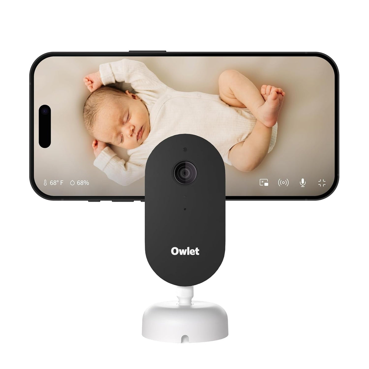 Owlet Cam 2 Smart Baby Monitor, HD Video Camera, White - BC06NNBBJ-Single - LL Medico