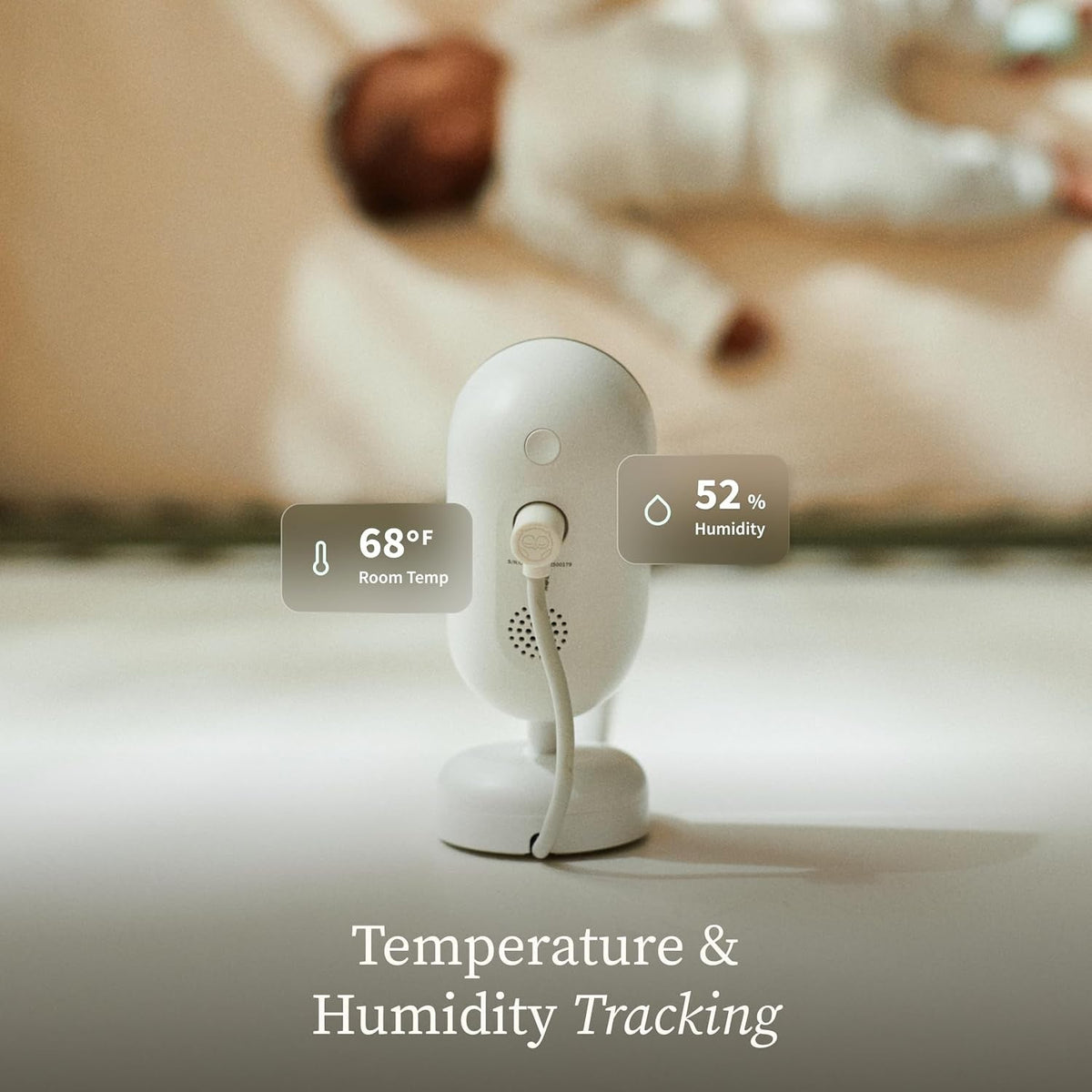 Owlet Cam 2 Smart Baby Monitor, HD Video Camera, White - BC06NNBBJ-Single - LL Medico