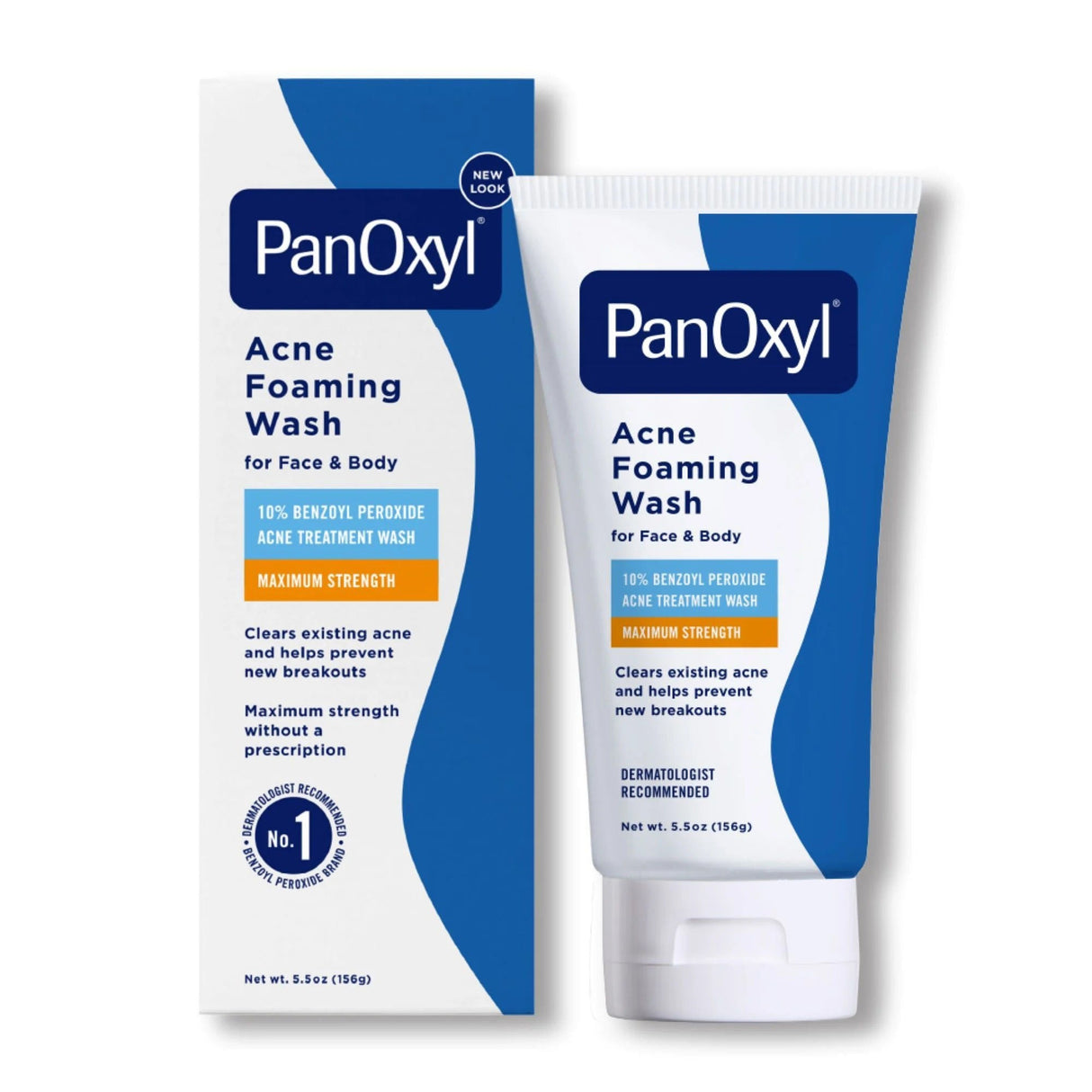 PanOxyl Acne Foaming Wash, 6-ounce Tube - 30316022855-Single - LL Medico