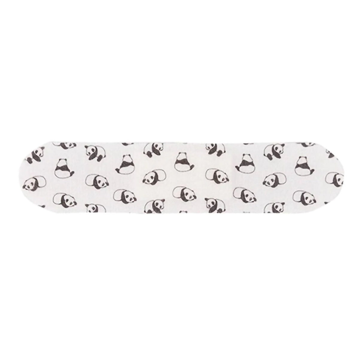 Patch Kids (Panda Design) Adhesive Strip with Coconut Oil, ¾ x 3 Inch