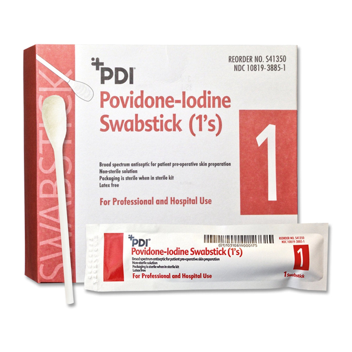 PDI PVP Iodine Prep Swabstick - S41350-Single - LL Medico
