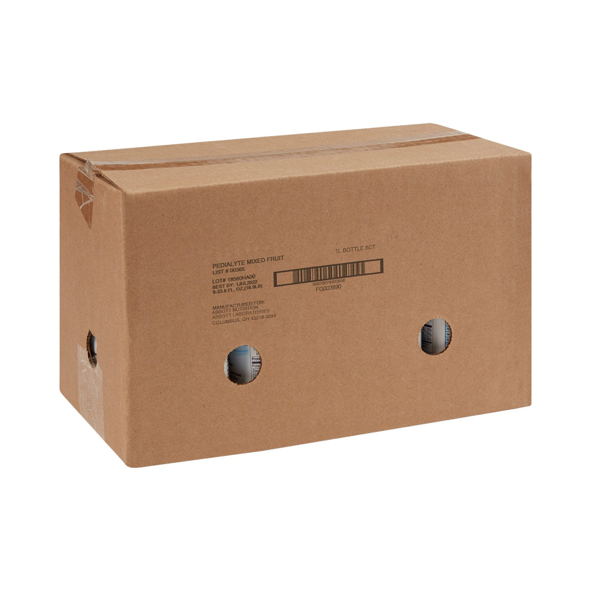 Pedialyte Classic Oral Electrolyte Solution, Mixed Fruit Flavor, 33.8 oz - 00365-Case - LL Medico