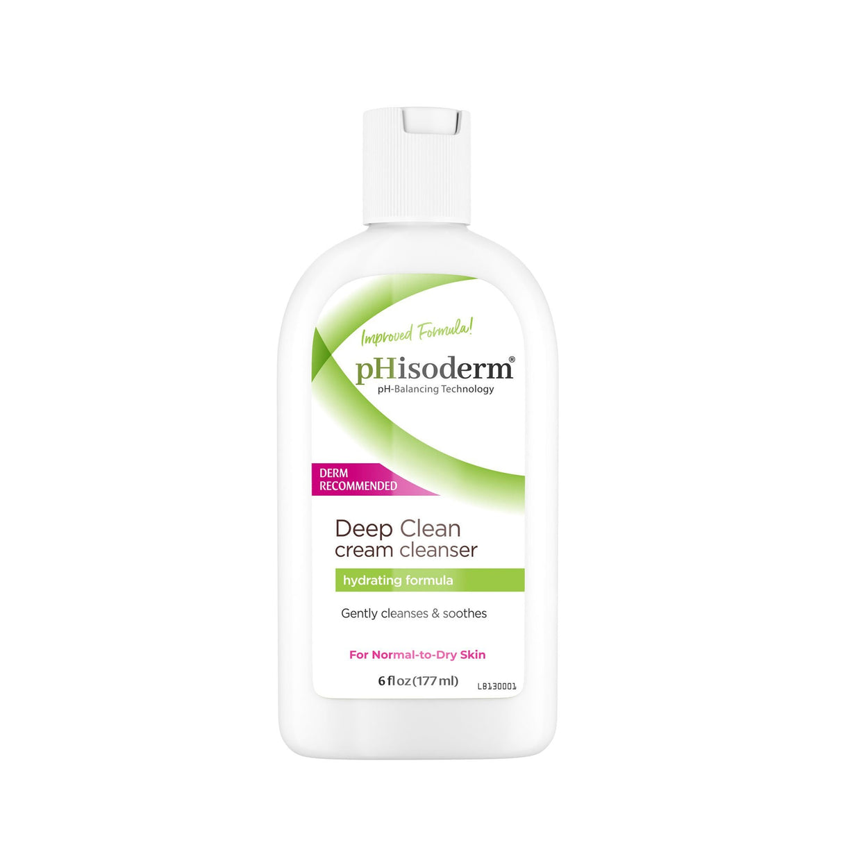 pHisoderm Deep Clean Cream Cleanser, 6 fl oz - 10742005210-Single - LL Medico