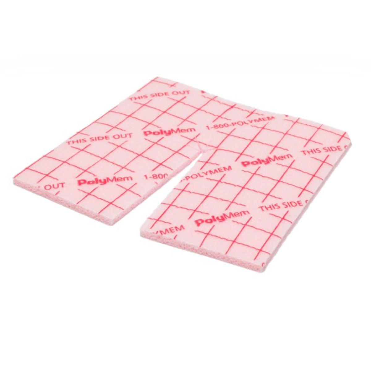PolyMem Non-Adhesive Fenestrated Square Pad, Sterile, 3 1/2" x 3 1/2" - 5335-Single - LL Medico
