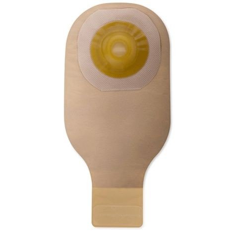 Premier One-Piece Ostomy Pouch, Convex Pre-Cut, Transparent, 7/8", 12" Length, Box of 5 - 8281-Box - LL Medico