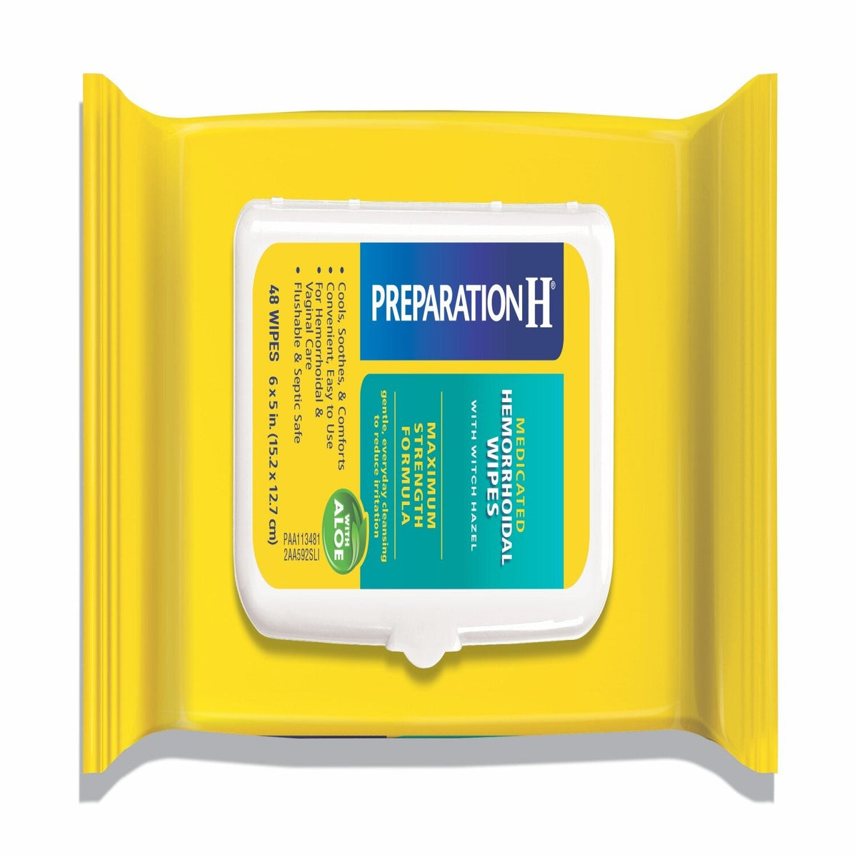 Preparation H Hemorrhoid Medicated Wipes, 48 ct - 573055620 - LL Medico