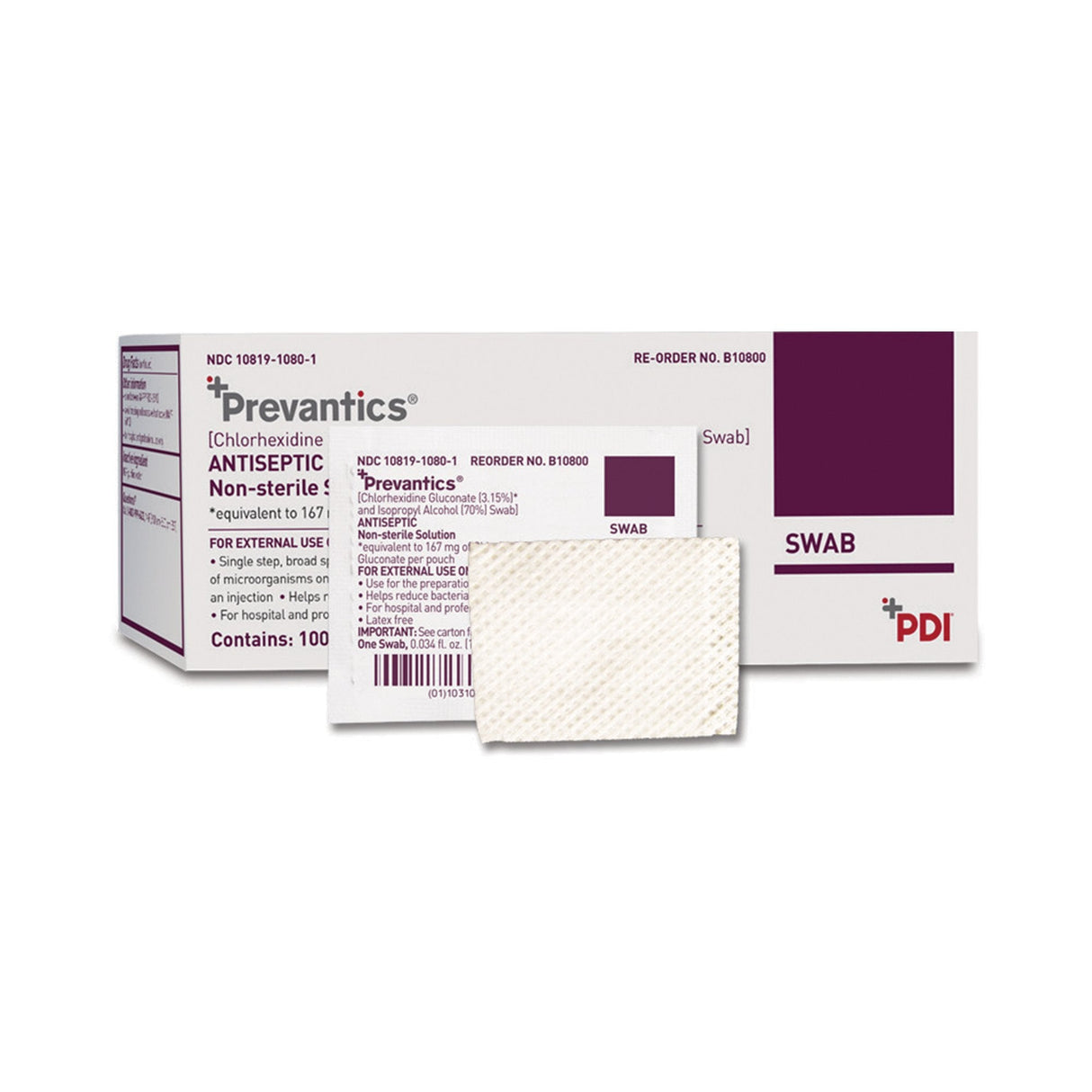 Prevantics Swab - B10800-Single - LL Medico